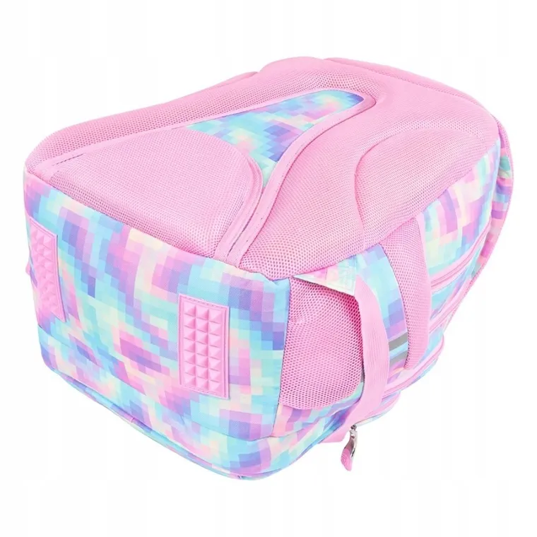 St.Right, plecak szkolny, 4-komorowy, Pastel Pixels