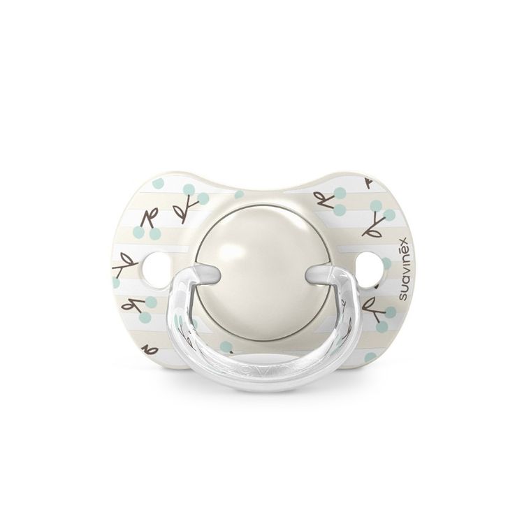 Suavinex, SX Pro, Birdies, smoczek fizjologiczny, miętowy, 0-6 m, 2 szt.
