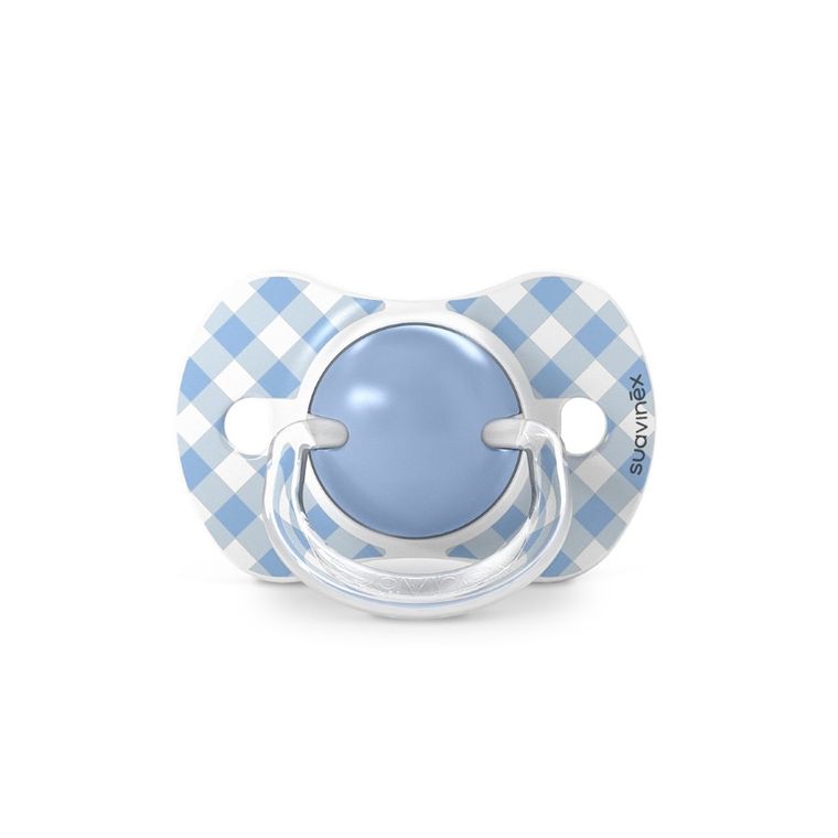 Suavinex, SX Pro, Wild & Free, smoczek fizjologiczny, niebieski, 0-6 m, 2 szt.