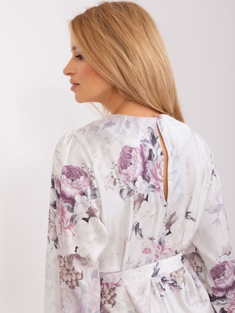 Sukienka damska, biała, Lakerta