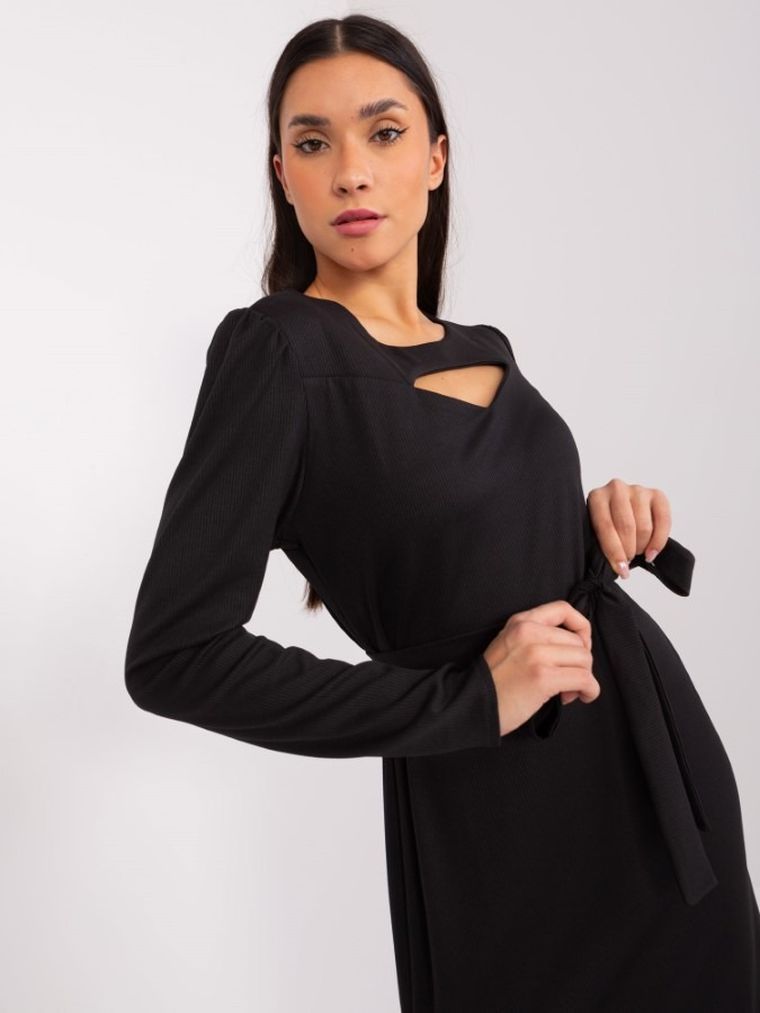 Sukienka damska, czarna, Lakerta