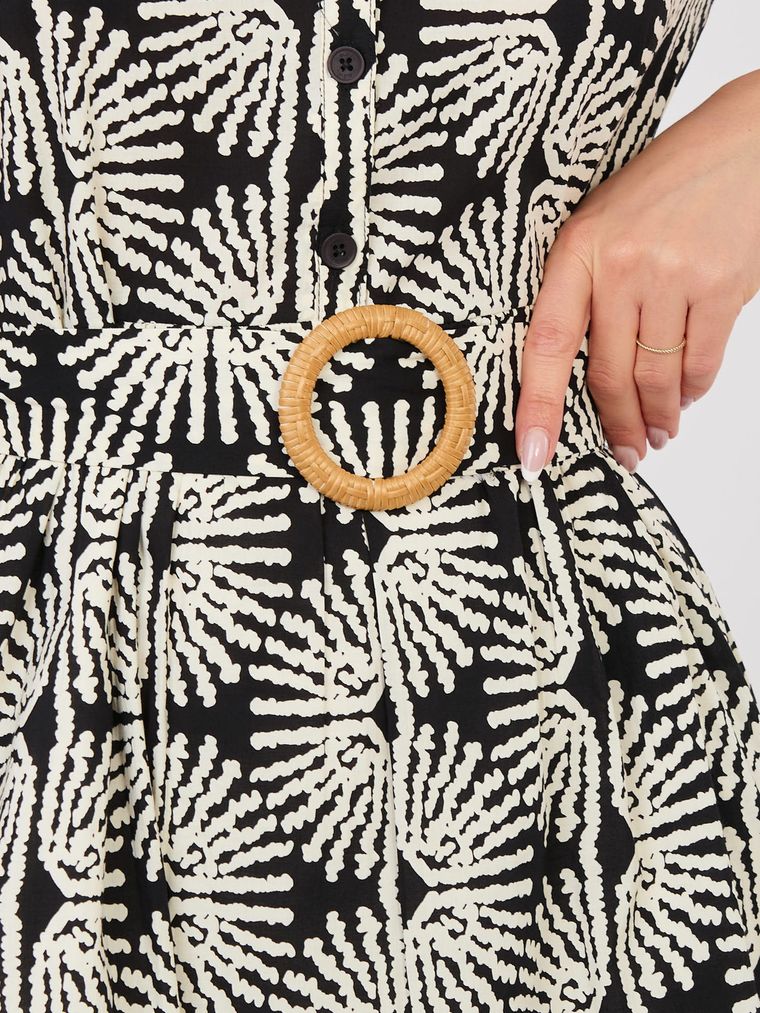 Sukienka damska, czarna, Sublevel