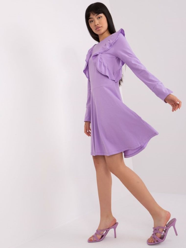 Sukienka damska, fioletowa, Lily Rose