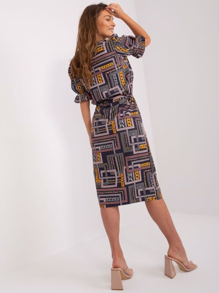 Sukienka damska, grafitowa, Lakerta