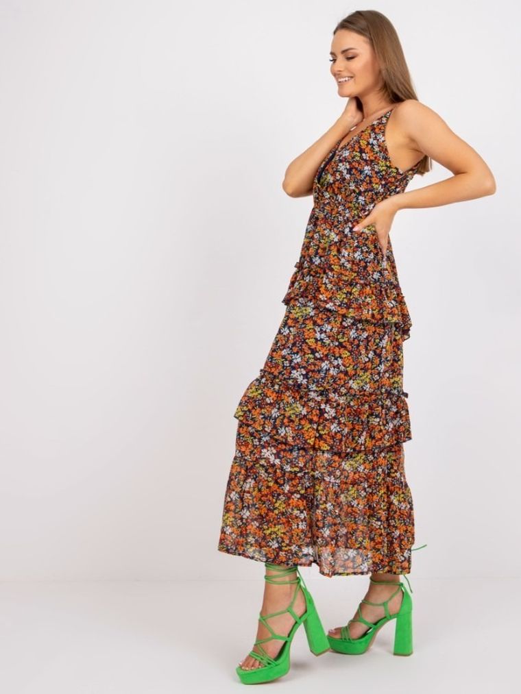 Sukienka damska, granatowa, Factory Price