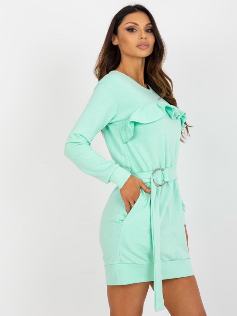 Sukienka damska, miętowa, Lily Rose