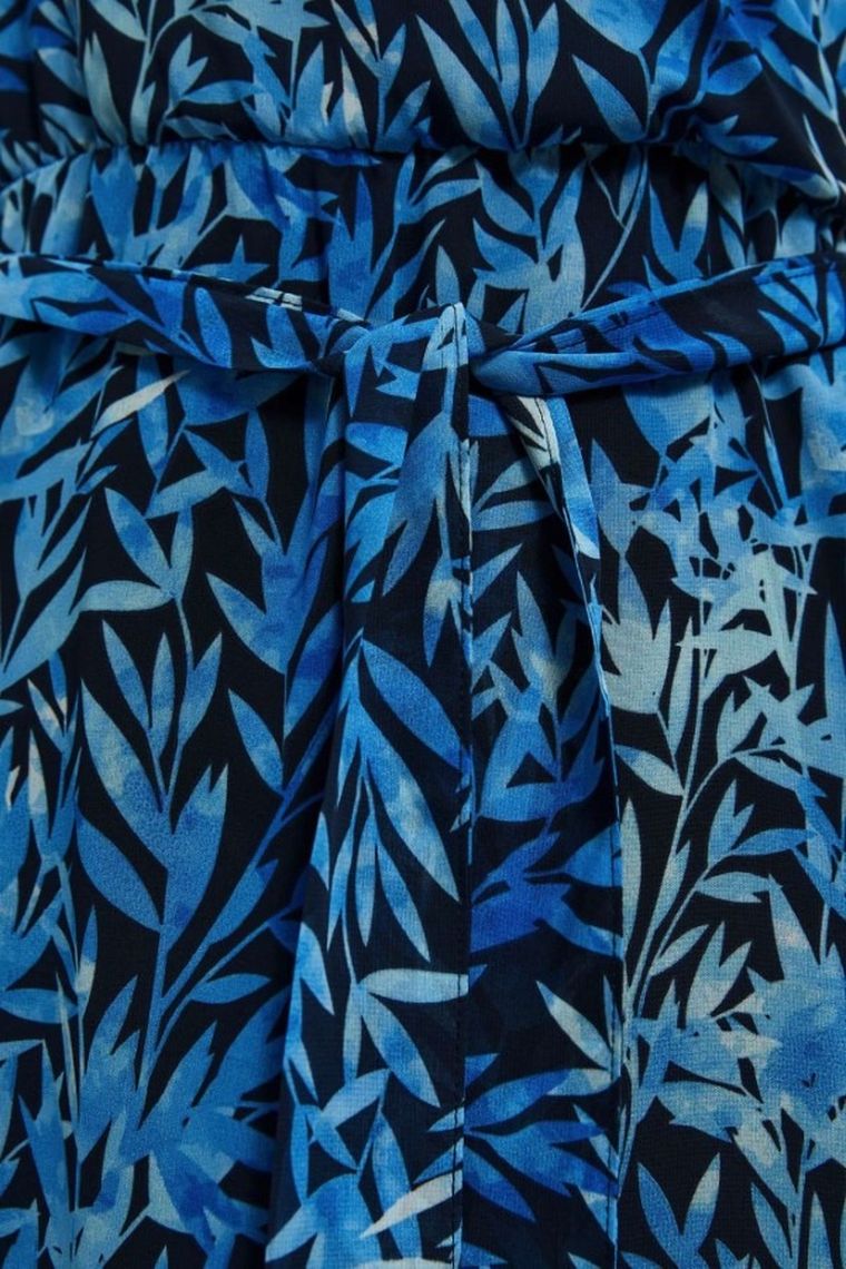 Sukienka damska, niebieska, Moodo