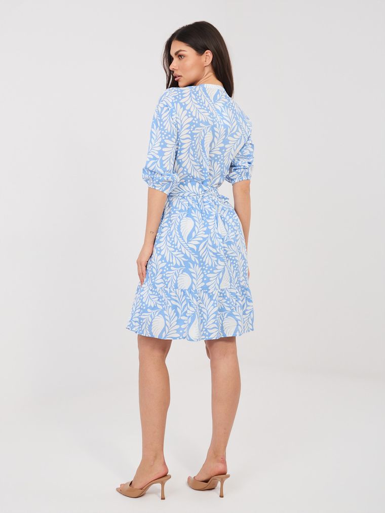 Sukienka damska, niebieska, Sublevel