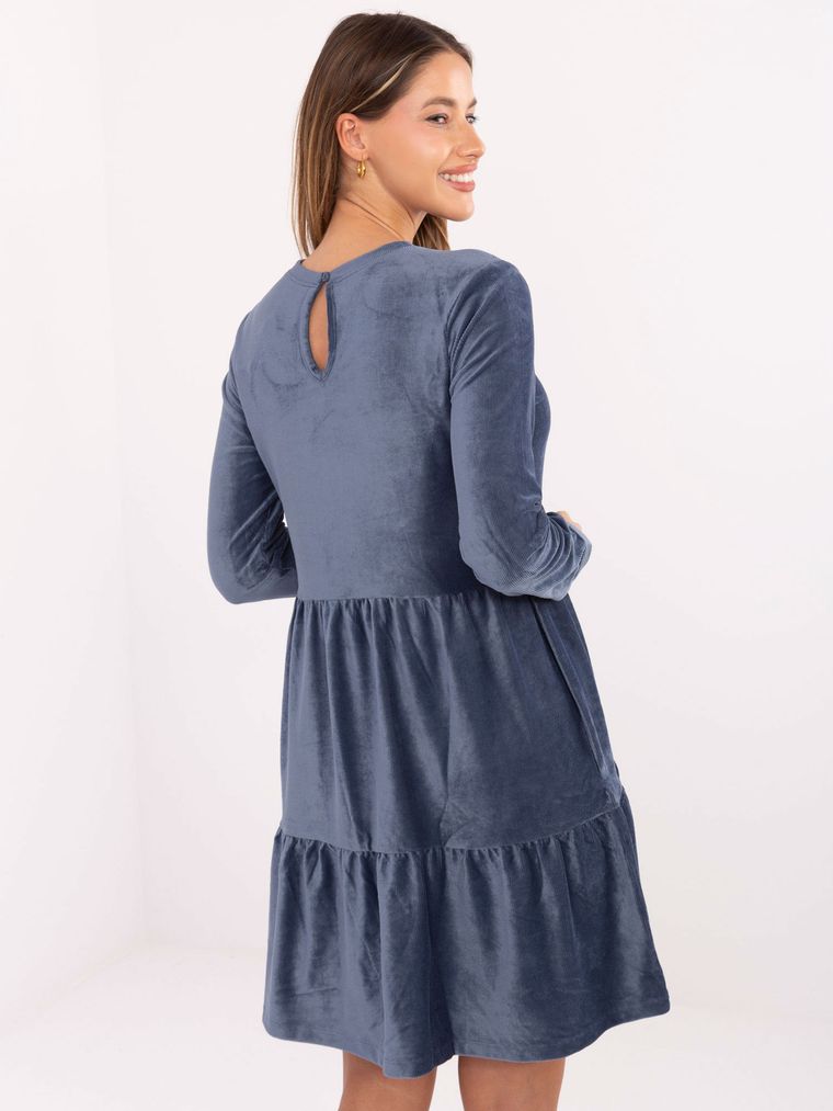 Sukienka damska, niebieska, Sublevel