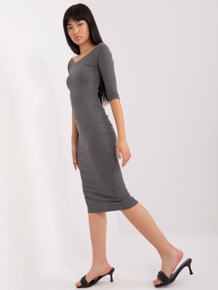 Sukienka damska, szara, Lily Rose