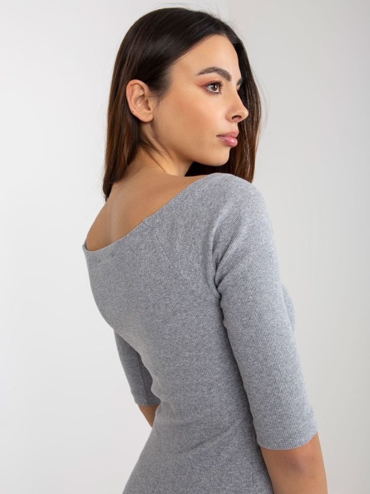 Sukienka damska, szara, Lily Rose