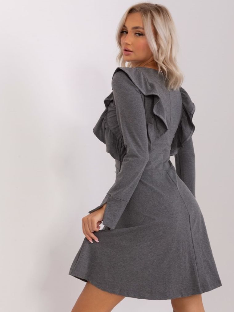 Sukienka damska, szara, Lily Rose