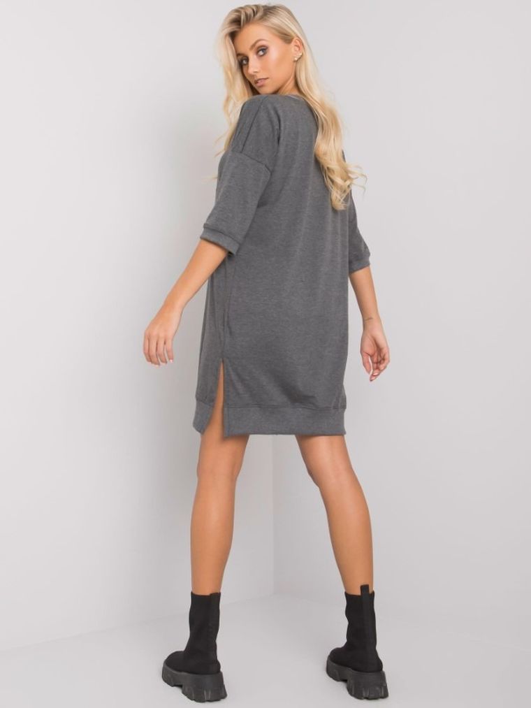 Sukienka damska, szara, Relevance