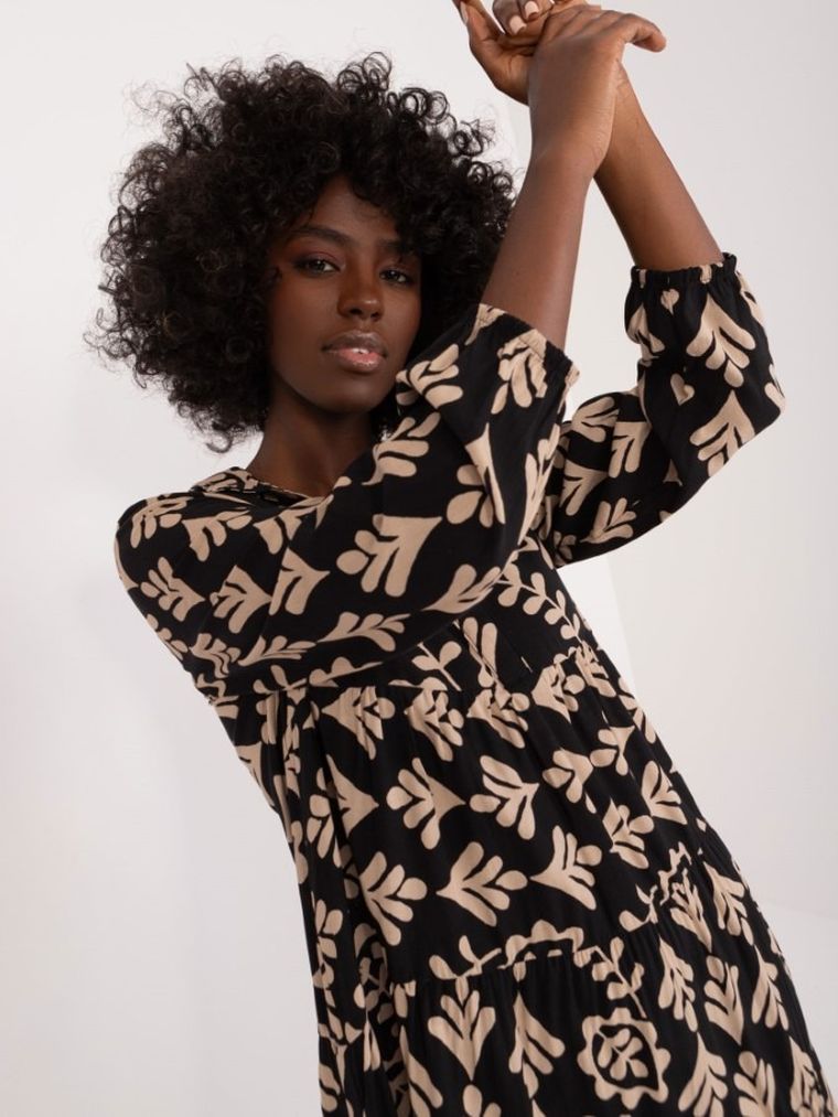 Sukienka damska z długim rękawem, mix, Sublevel