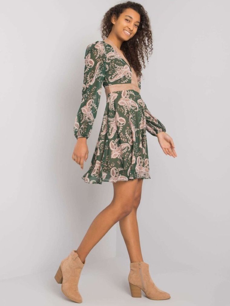 Sukienka damska, zielona, Factory Price