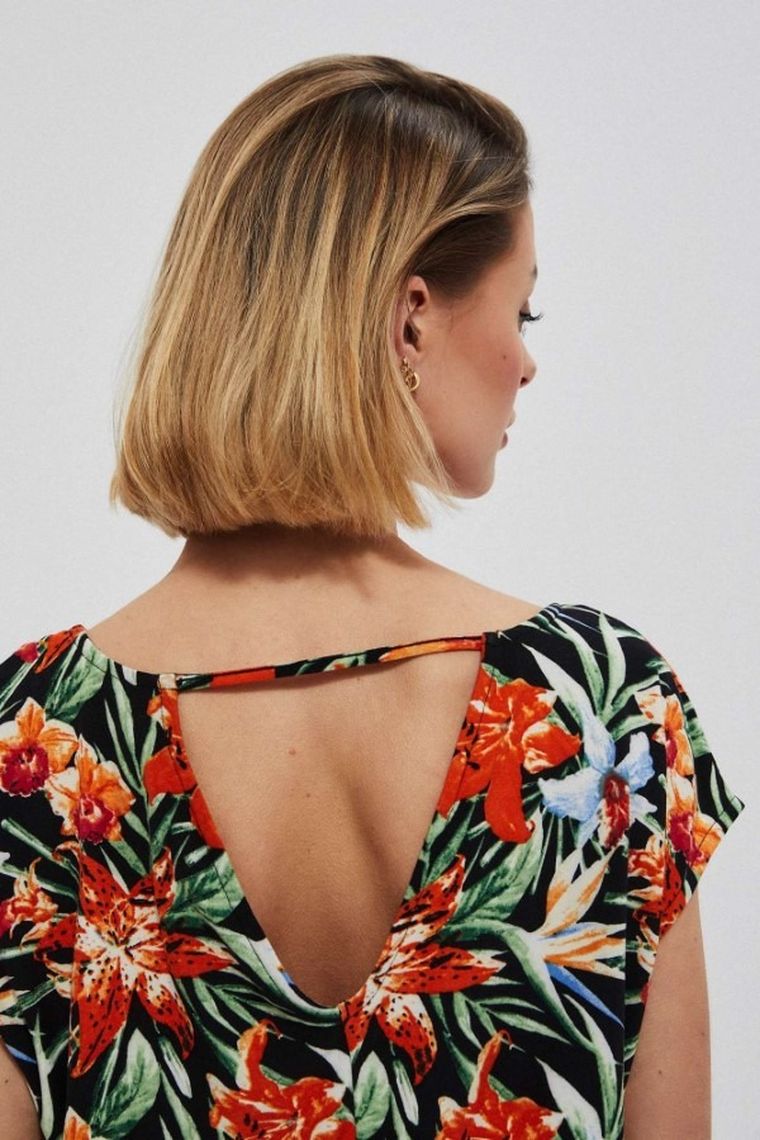 Sukienka damska, zielona, Moodo