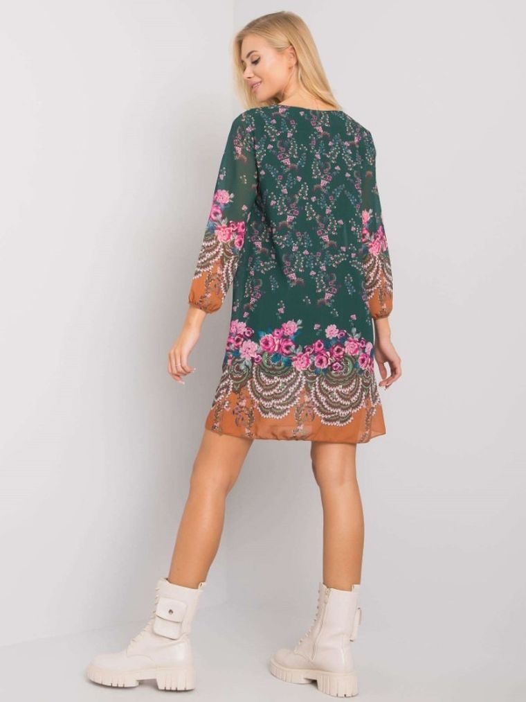 Sukienka damska, zielona, Och Bella