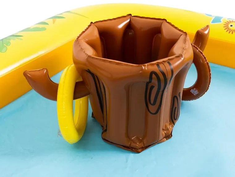 Sun Club, plac zabaw, basen dmuchany, zwierzątka, 214-167 cm