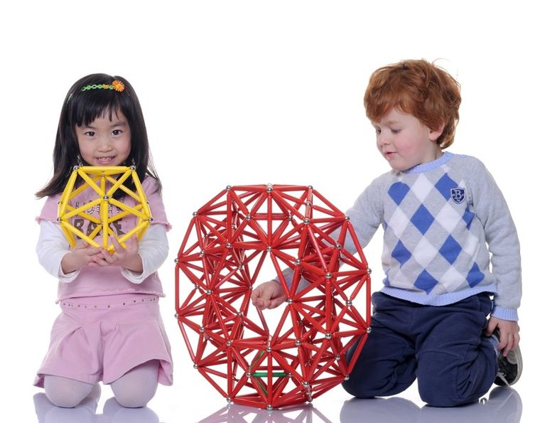 Supermag Maxi Classic, klocki magnetyczne, 92 elementy