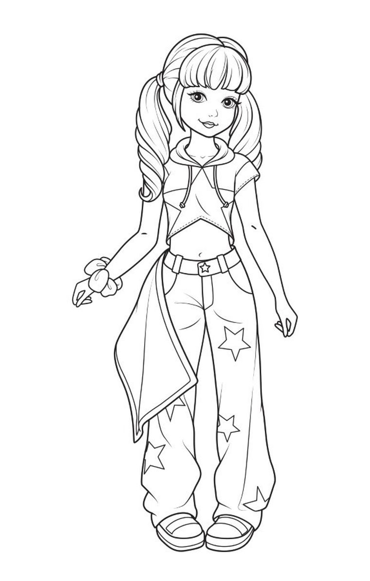 Supermodelki z naklejkami. Kolorowanka znakomitej artystki + moda, ciekawostki, porady