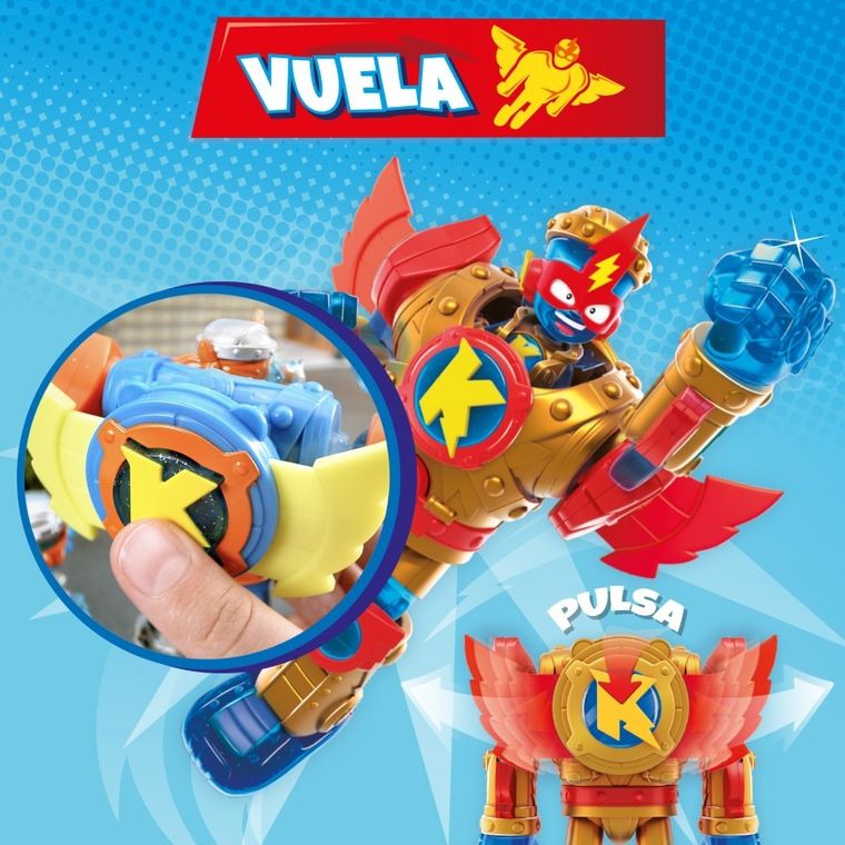 SuperThings, Superbot, Golden Armour, figurka