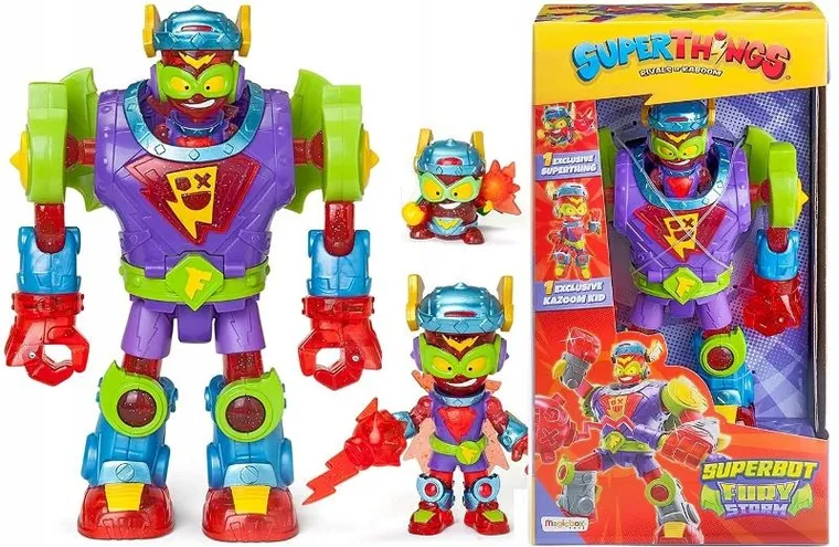 SuperThings, Superbot Red Fury Storm, figurka