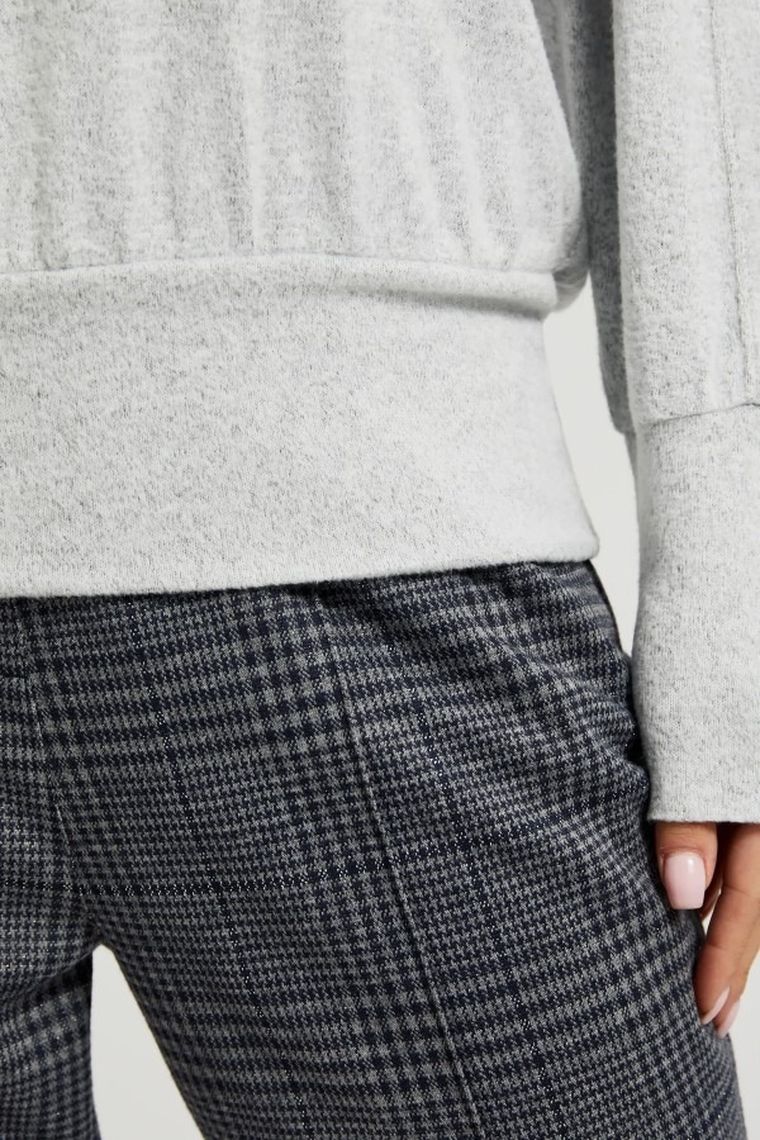 Sweter damski, szary, Moodo