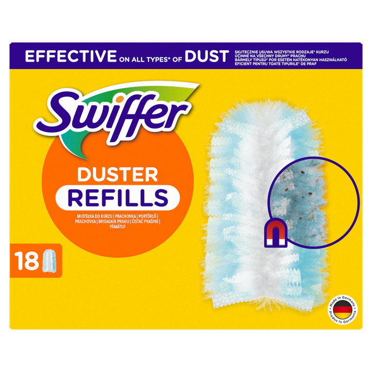 Swiffer, wkłady wymienne do miotełki do kurzu, 18 szt.