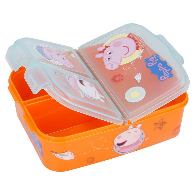 Świnka Peppa, lunchbox z przegródkami