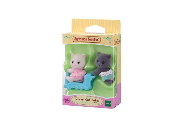 Sylvanian Families, bliźniaki perskich kotków, zestaw figurek, 5457