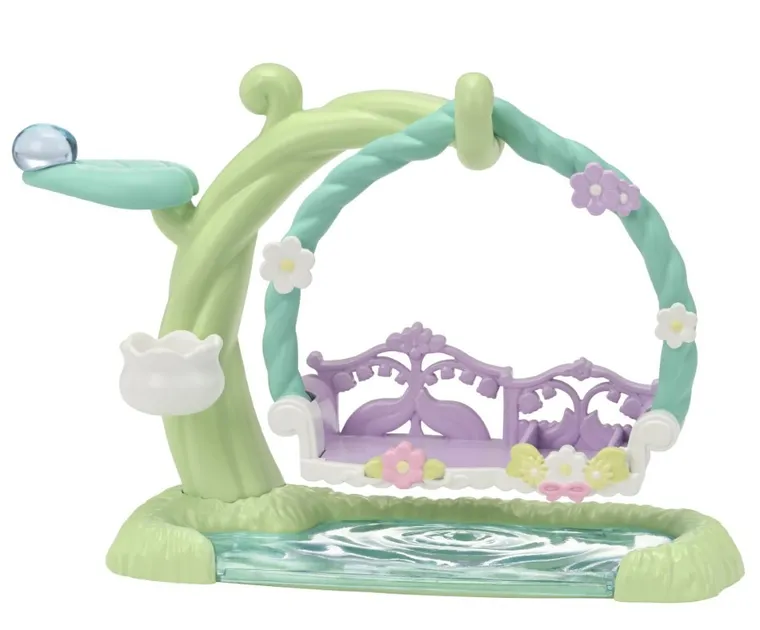 Sylvanian Families, Jelonki na kwiatowej huśtawce, zestaw z figurkami, 5801