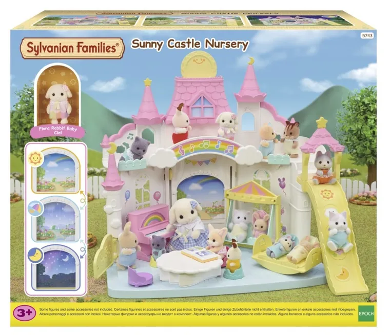 Sylvanian Families, Kolorowe Przedszkole, zestaw z figurkami, 5743