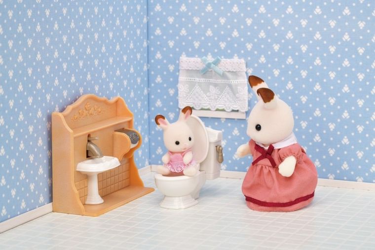 Sylvanian Families, kompletny zestaw urządzeń domowych, zestaw z figurką, 5449