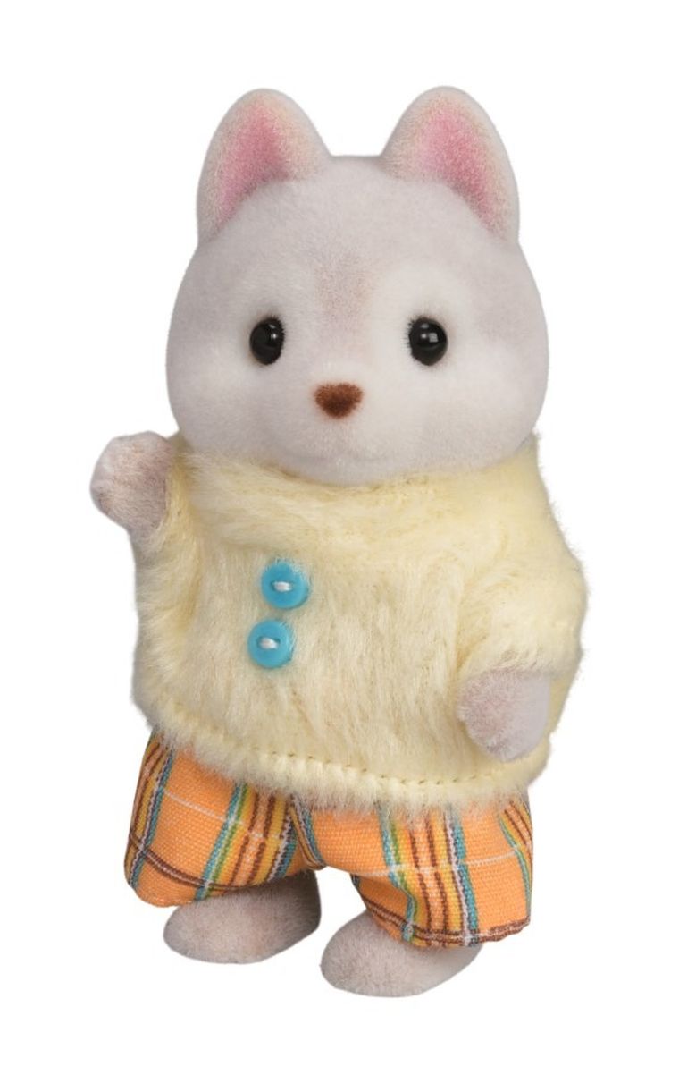 Sylvanian Families, Pieski Husky na rowerze, zestaw z figurkami, 5637