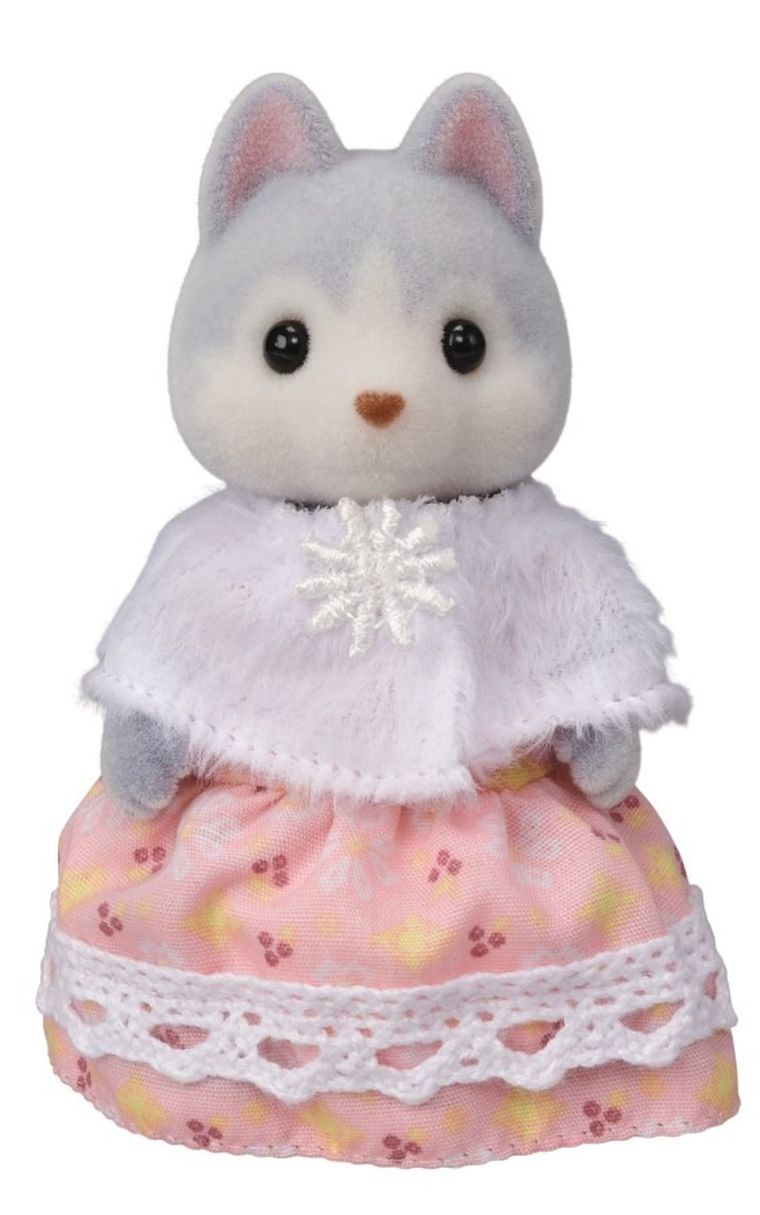 Sylvanian Families, rodzina piesków Husky, zestaw figurek, 5636