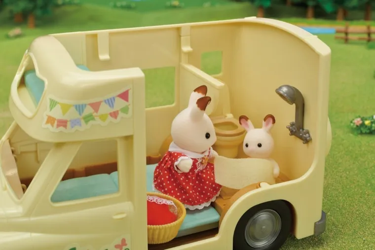 Sylvanian Families, samochód kempingowy, 5454