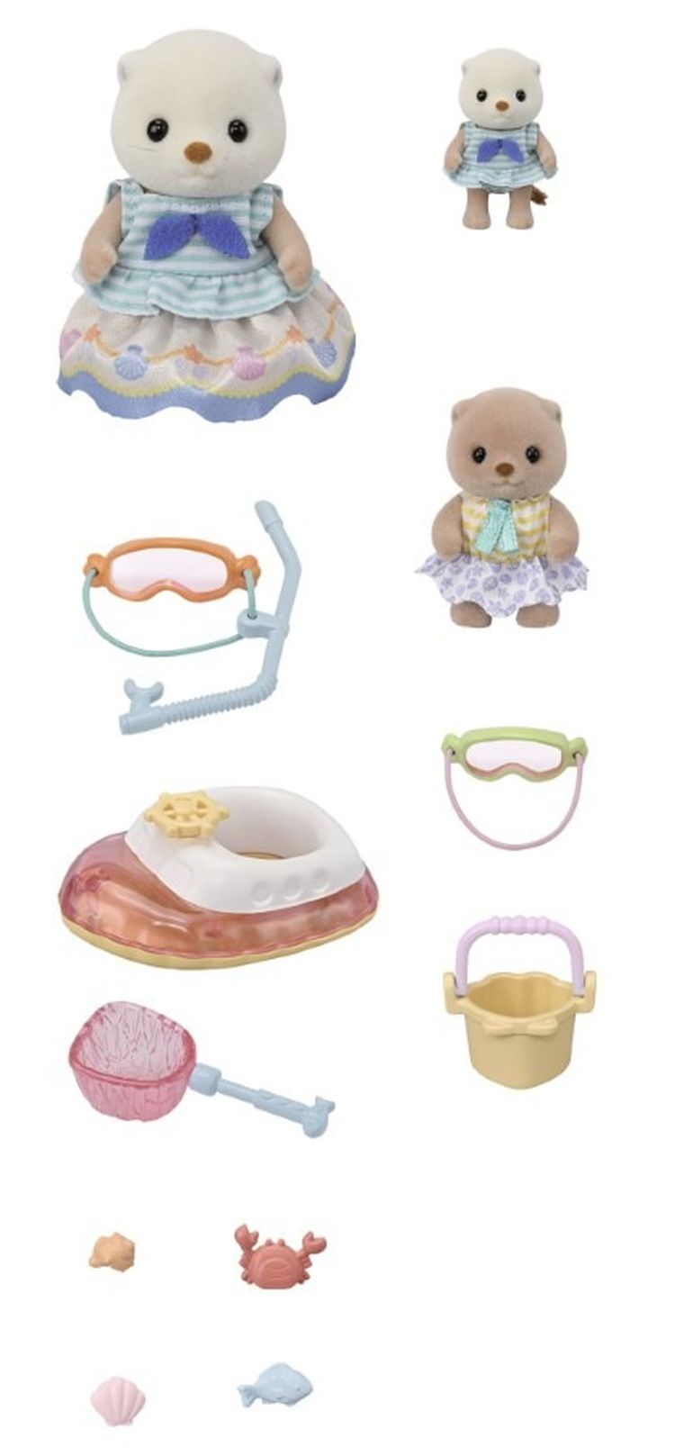 Sylvanian Families, Siostry Wydr Morskich na wakacjach, zestaw z figurkami, 5804