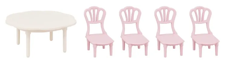 Sylvanian Families, Stół, krzesła i mnóstwo słodkości, zestaw z akcesoriami, 5742