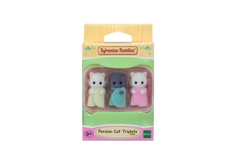 Sylvanian Families, trojaczki perskich kotków, zestaw figurek, 5458