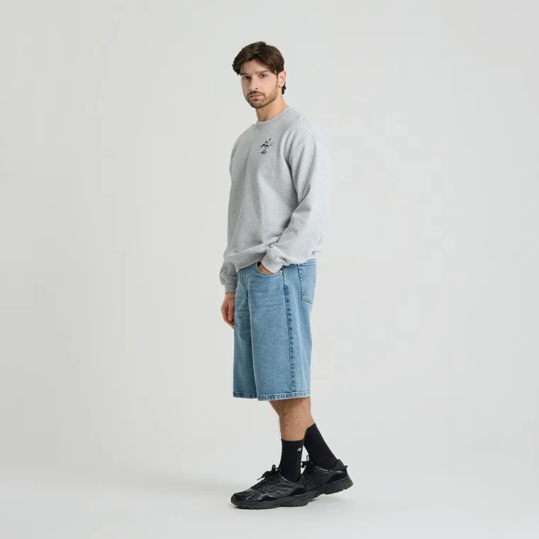 Szara bluza unisex oversize Myszka Miki NOWEAR