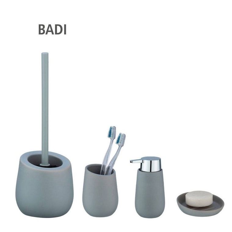 Szczotka do WC, Badi, szary