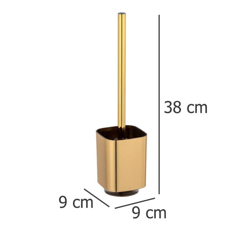 Szczotka wc, Auron, złoty
