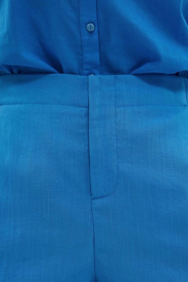 Szorty damskie, niebieskie, Moodo