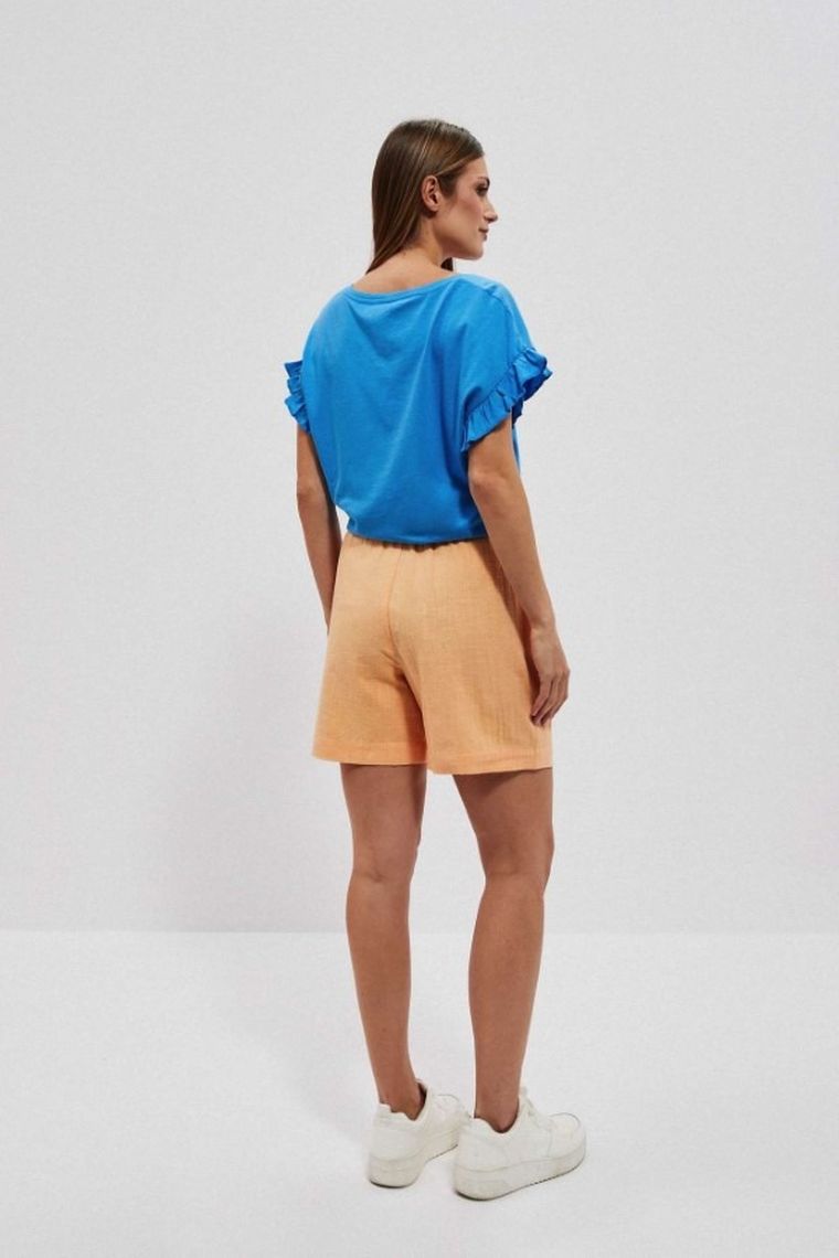 Szorty damskie, pomarańczowe, Moodo