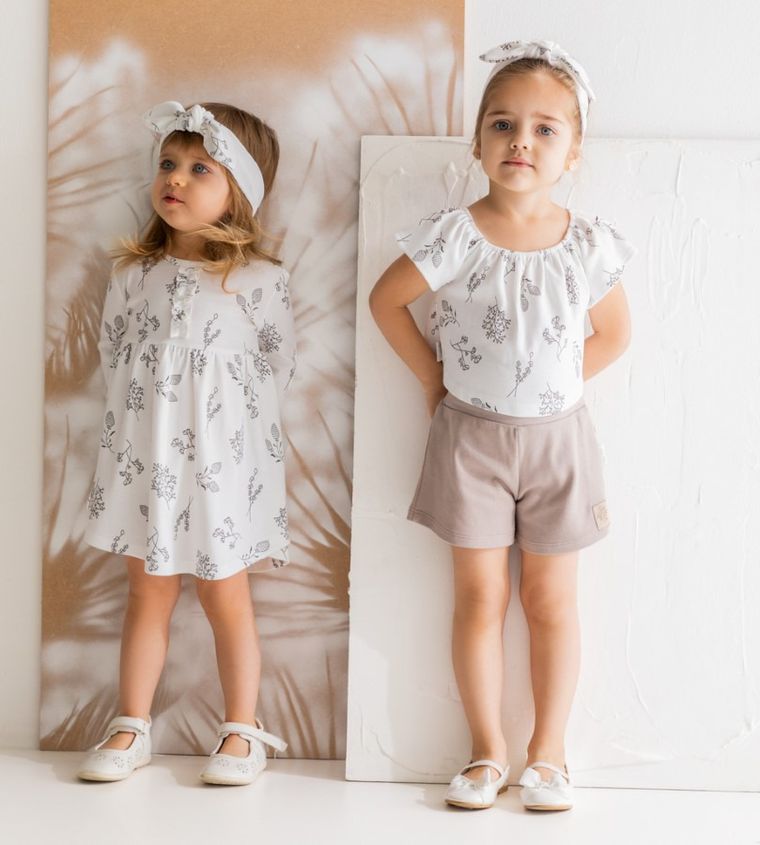 Szorty dziewczęce, beżowe, Nicol