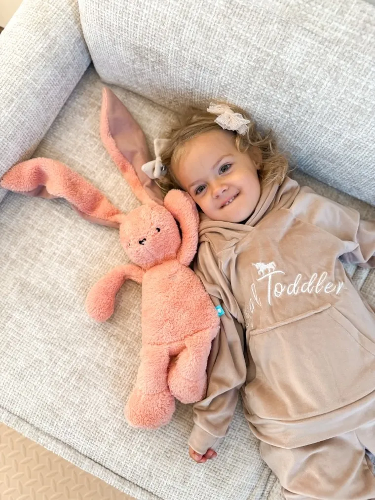 Szumisie, Królik dla starszaków, maskotka z mechanizmem szumiącym 5w1, różowy, 38 cm