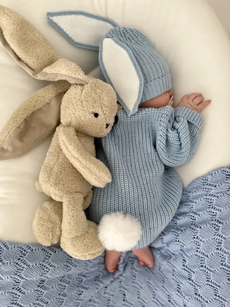 Szumisie, Szumiś Królik z lampką 5w1, beżowy, 30 cm