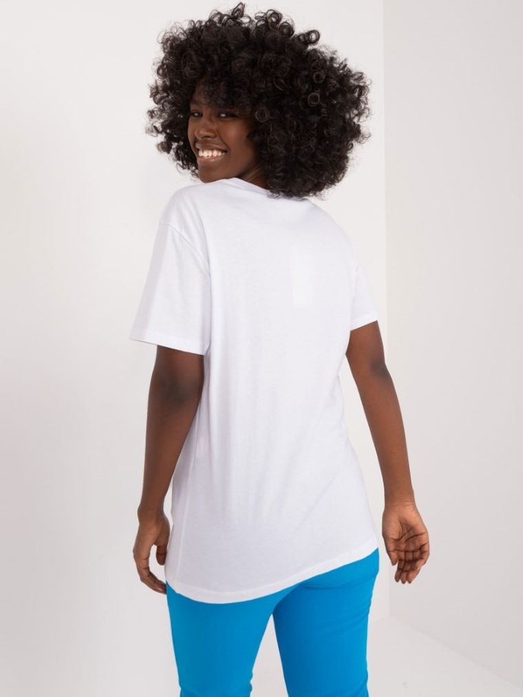 T-shirt damski, biały, Mint