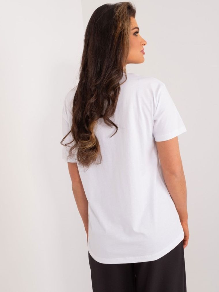 T-shirt damski, biały, Mint