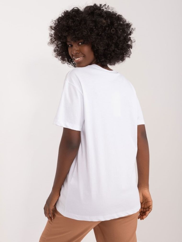 T-shirt damski, biały, Mint